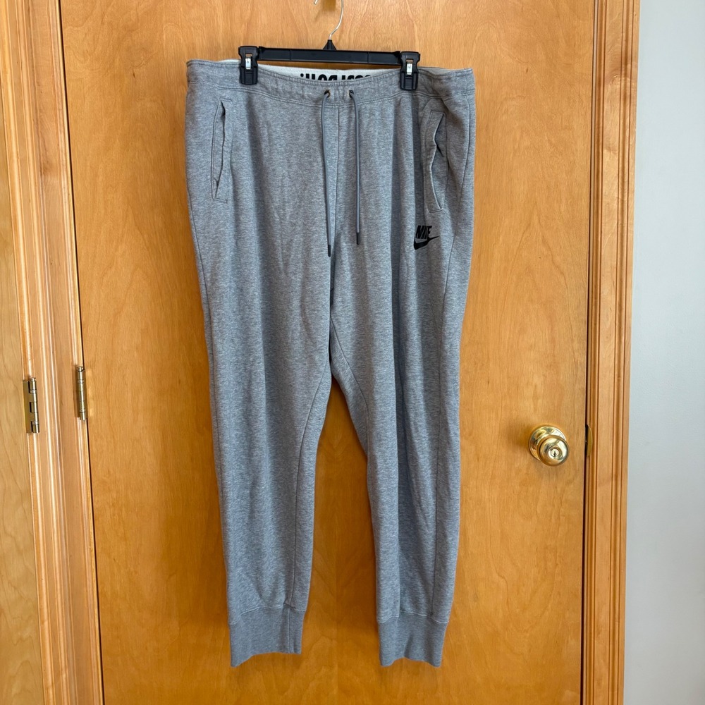 Nike Rally Fleece Joggers Womens 1X Gray Sweatpants 944266-091